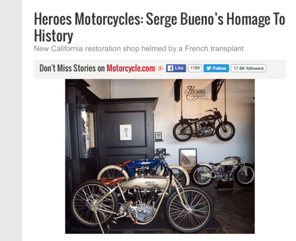 HEROES MOTORS ON MOTORCYCLE.COM