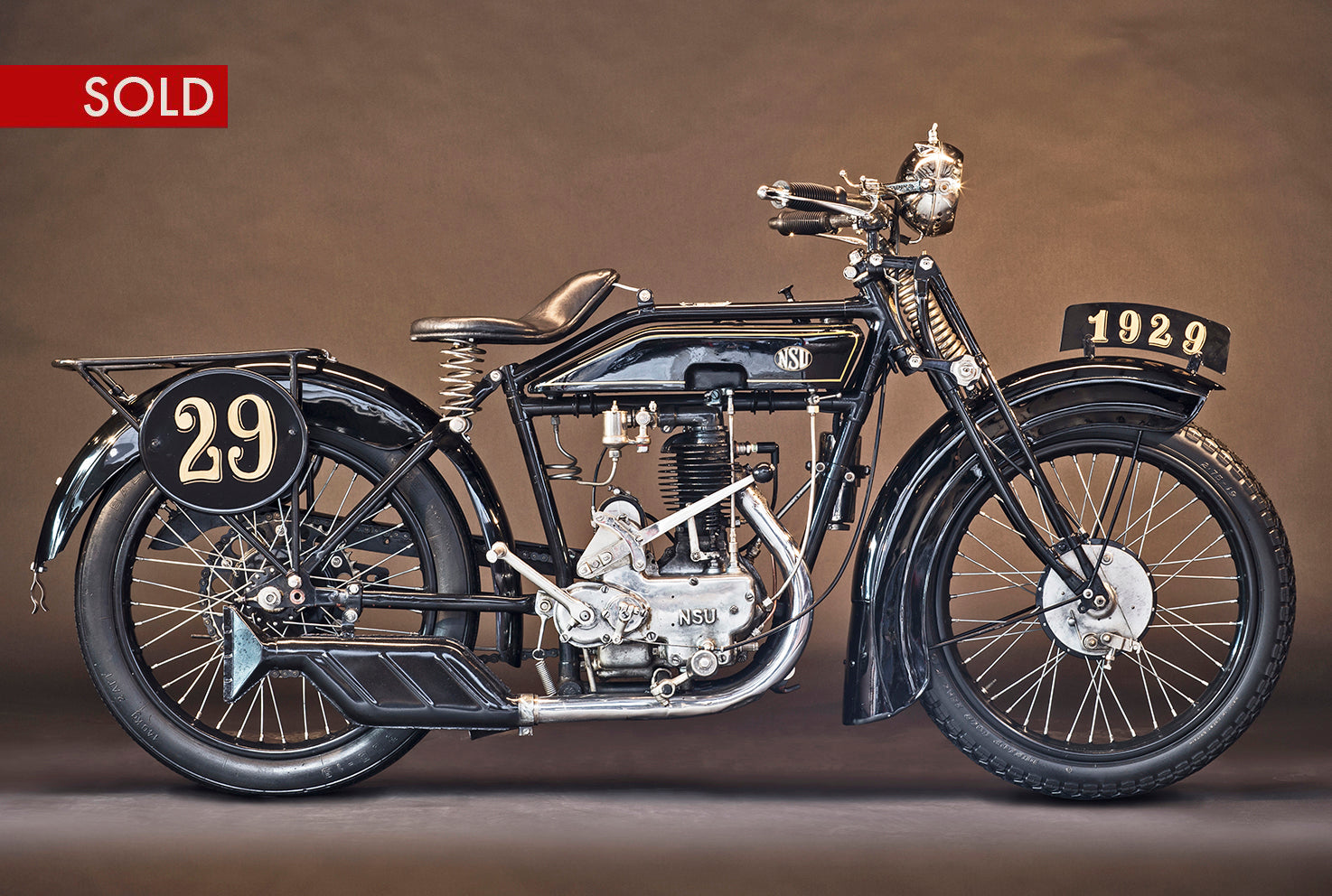 1929 Nsu Model T Sport Rallye 350Cc Side Valve - Heroes Motorcycles