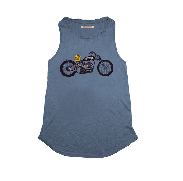 Tank Top "Moto Helmet" - Heroes Motorcycles