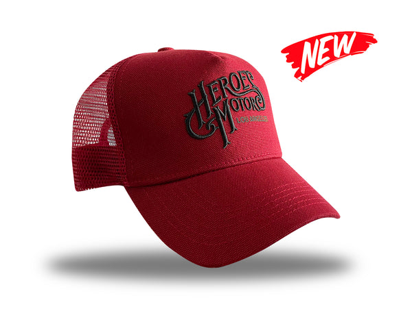 Trucker Hat "3D" HM6001 Bur/Black