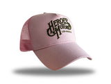 Trucker Hat "3D" HM6001 Pink/Olive