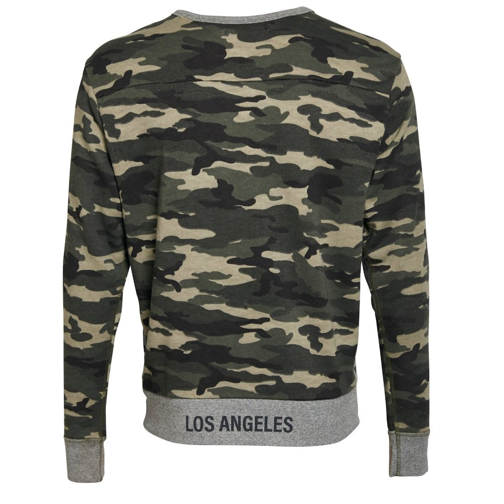 Camo Sweater French Terry - Heroes Motorcycles