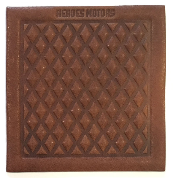Heroes Motors Leather Grips - Heroes Motorcycles