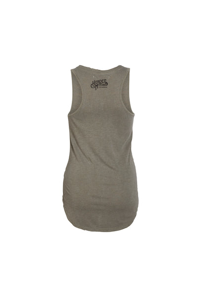 Tank Top "Heroes Motors" Bronze Foil - Heroes Motorcycles