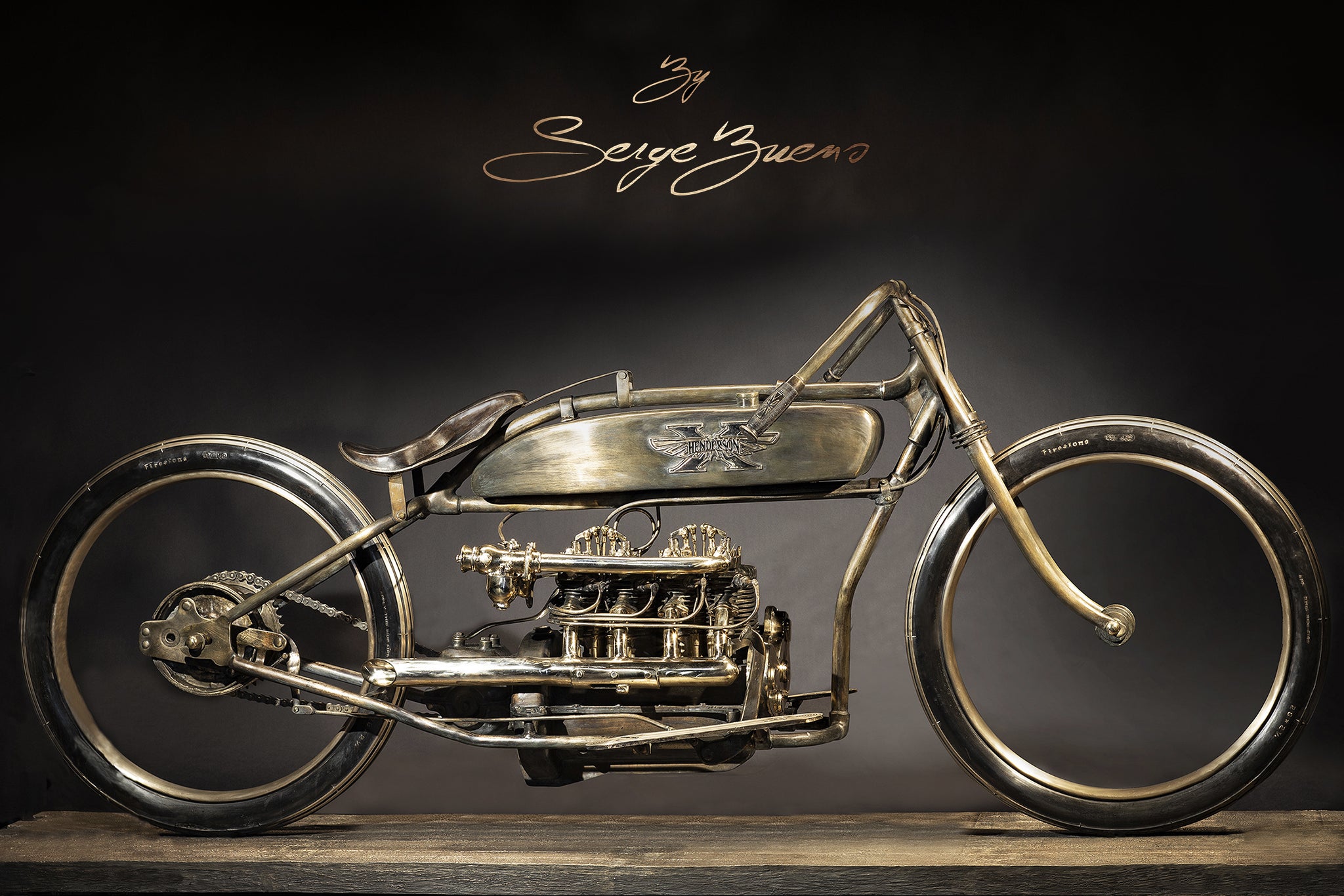 Henderson Four Racer, 1917