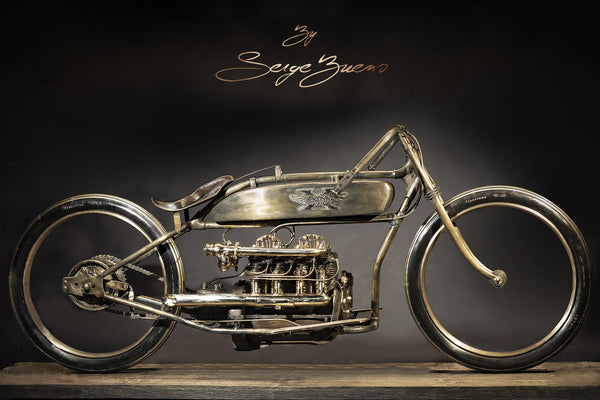 Henderson Four Racer, 1917